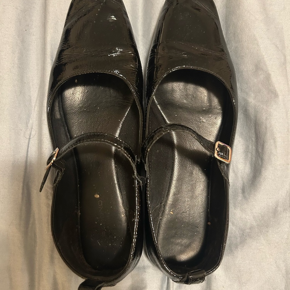 Vagabond Patent Leather Mary Jane Shoes women’s size 8